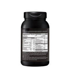 GNC Mens ArginMax bottle label close-up highlighting L-Arginine and ginseng blend for vitality