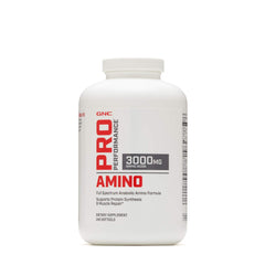 GNC Pro Performance Amino 3000 softgels bottle for post-workout support