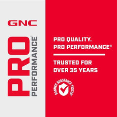 GNC Pro Performance Amino 3000 nutrition facts panel for informed choice