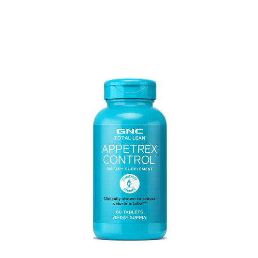 GNC Total Lean Appetrex Control bottle with 60 tablets for calorie management