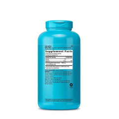 Close-up of GNC CLA softgels highlights lean muscle support.