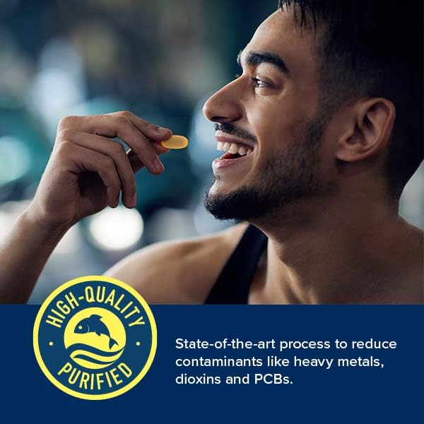 GNC Triple Strength Fish Oil purification lowers mercury and PCBs