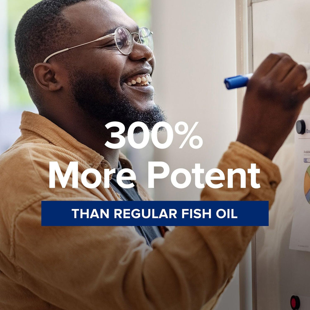 GNC purity badge indicating purification from wild deep ocean fish