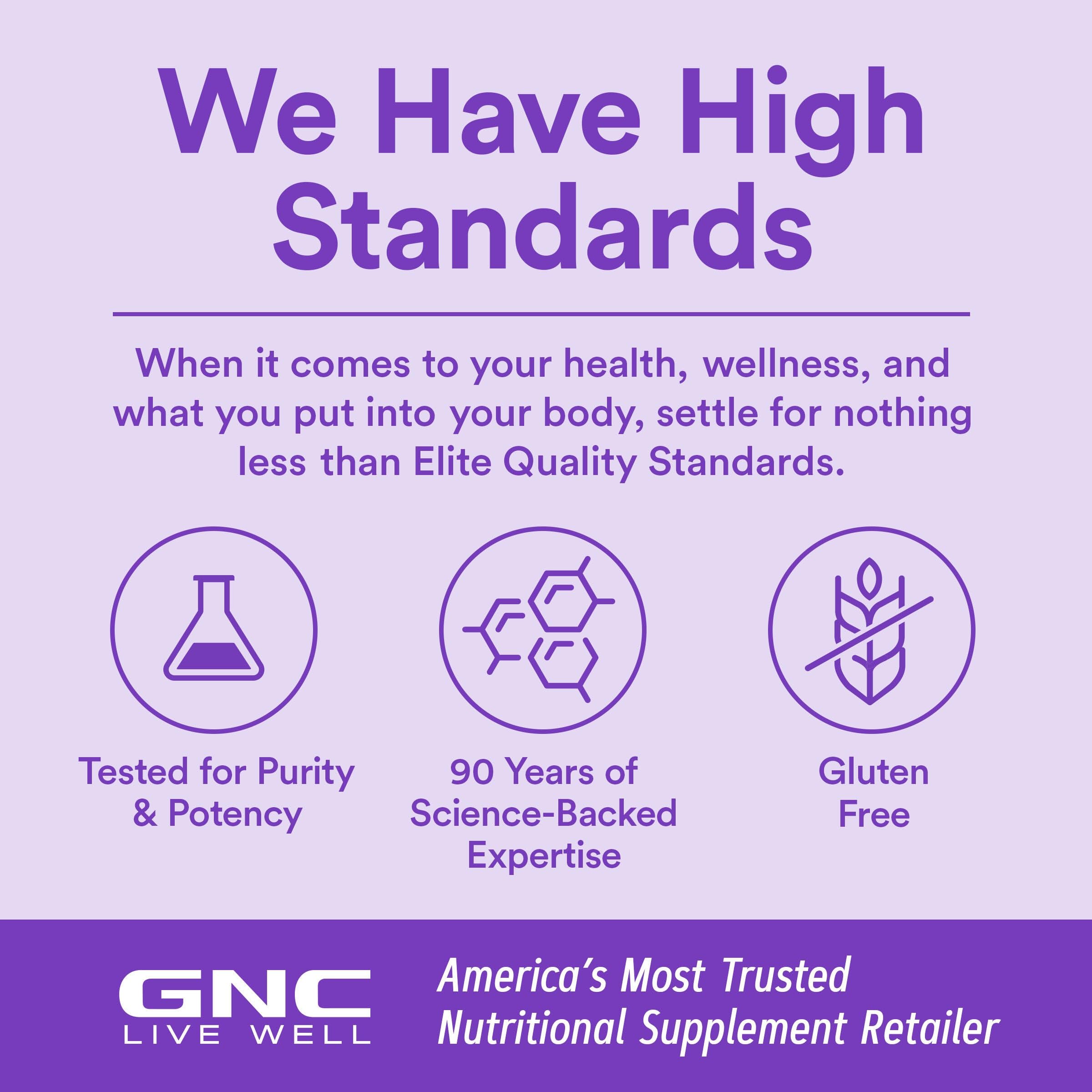 GNC Vitapak energy and metabolism support for active days.