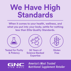 GNC Vitapak energy and metabolism support for active days.