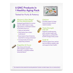 Bone health focus with MBP and calcium in GNC Vitapak