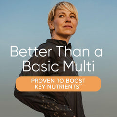 GNC Women’s Energy & Metabolism caplets close-up showing texture for daily vitality.