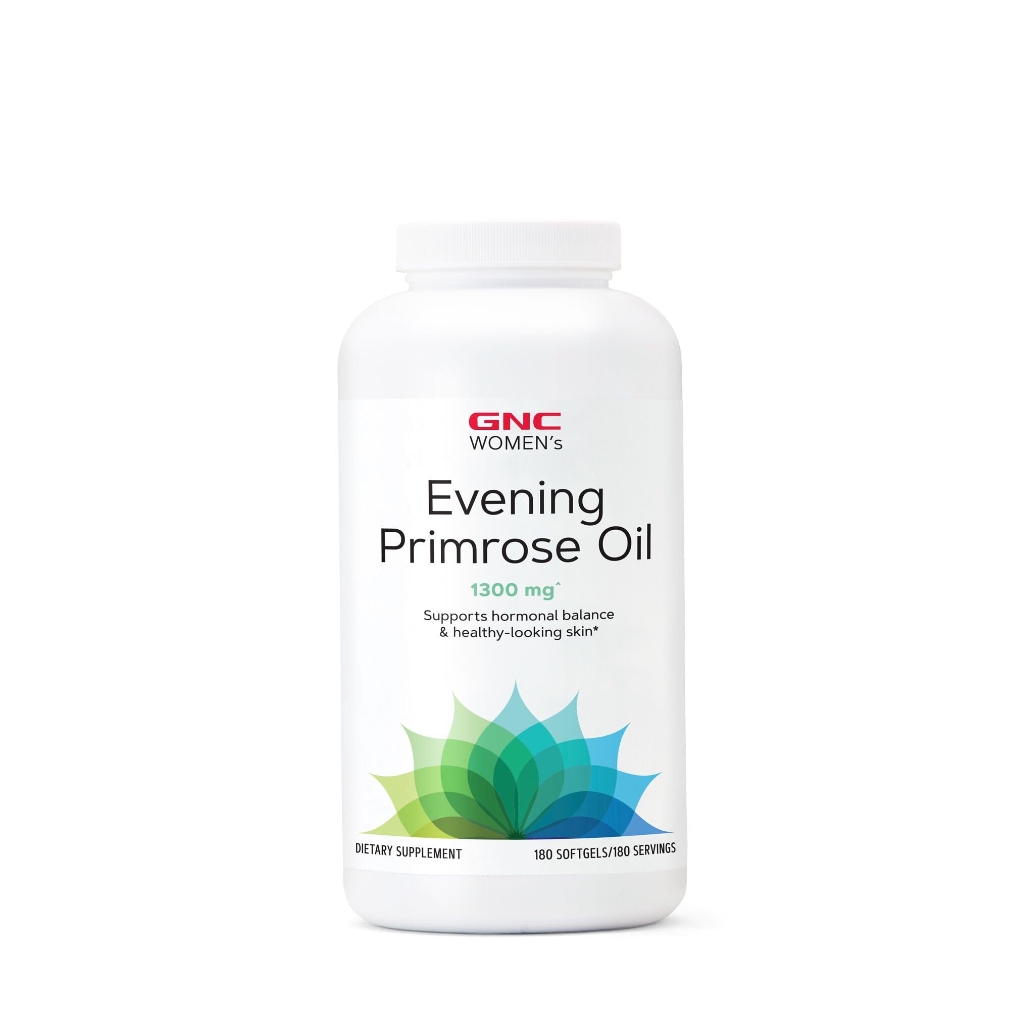 GNC Women's Evening Primrose Oil bottle front view for daily wellness support