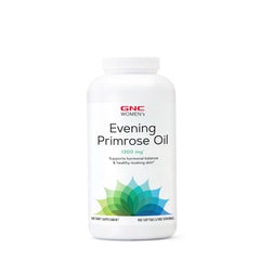 GNC Women's Evening Primrose Oil bottle front view for daily wellness support