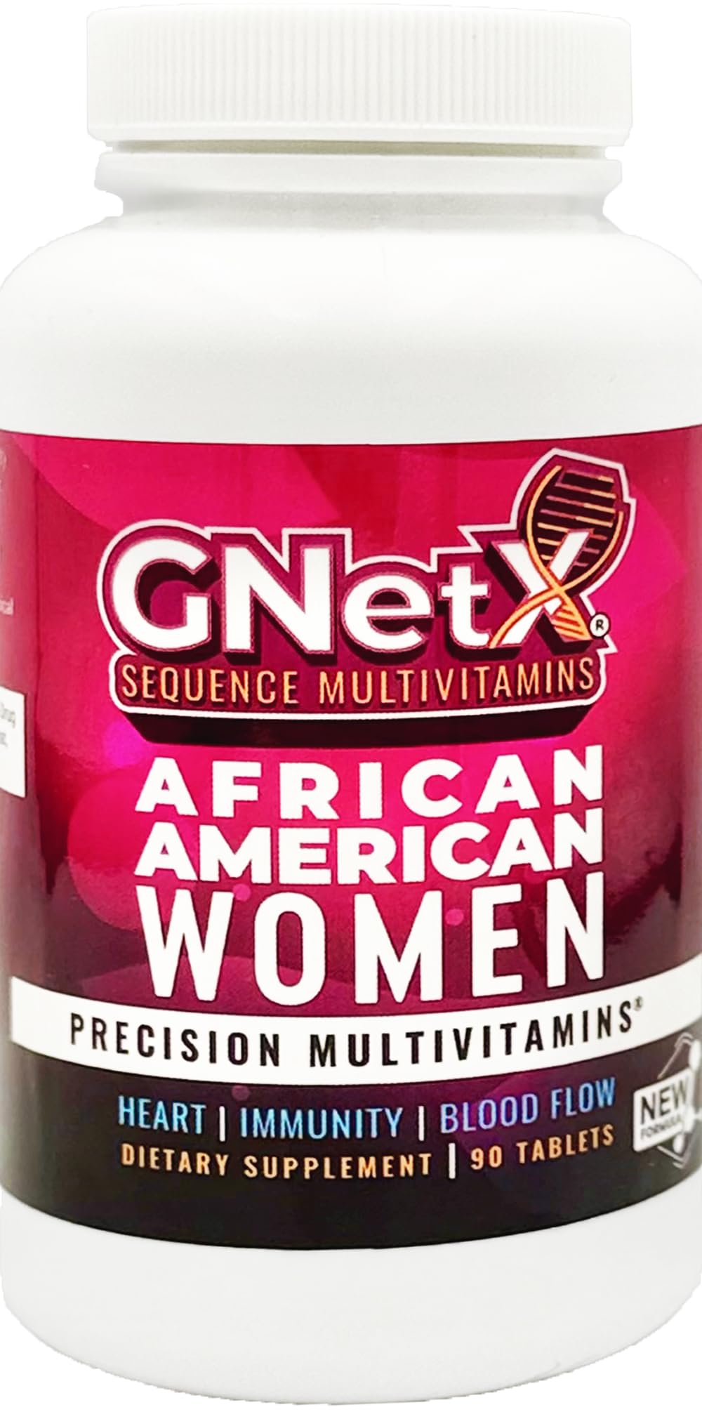GNetX Sequence Multivitamins bottle front for daily immune support