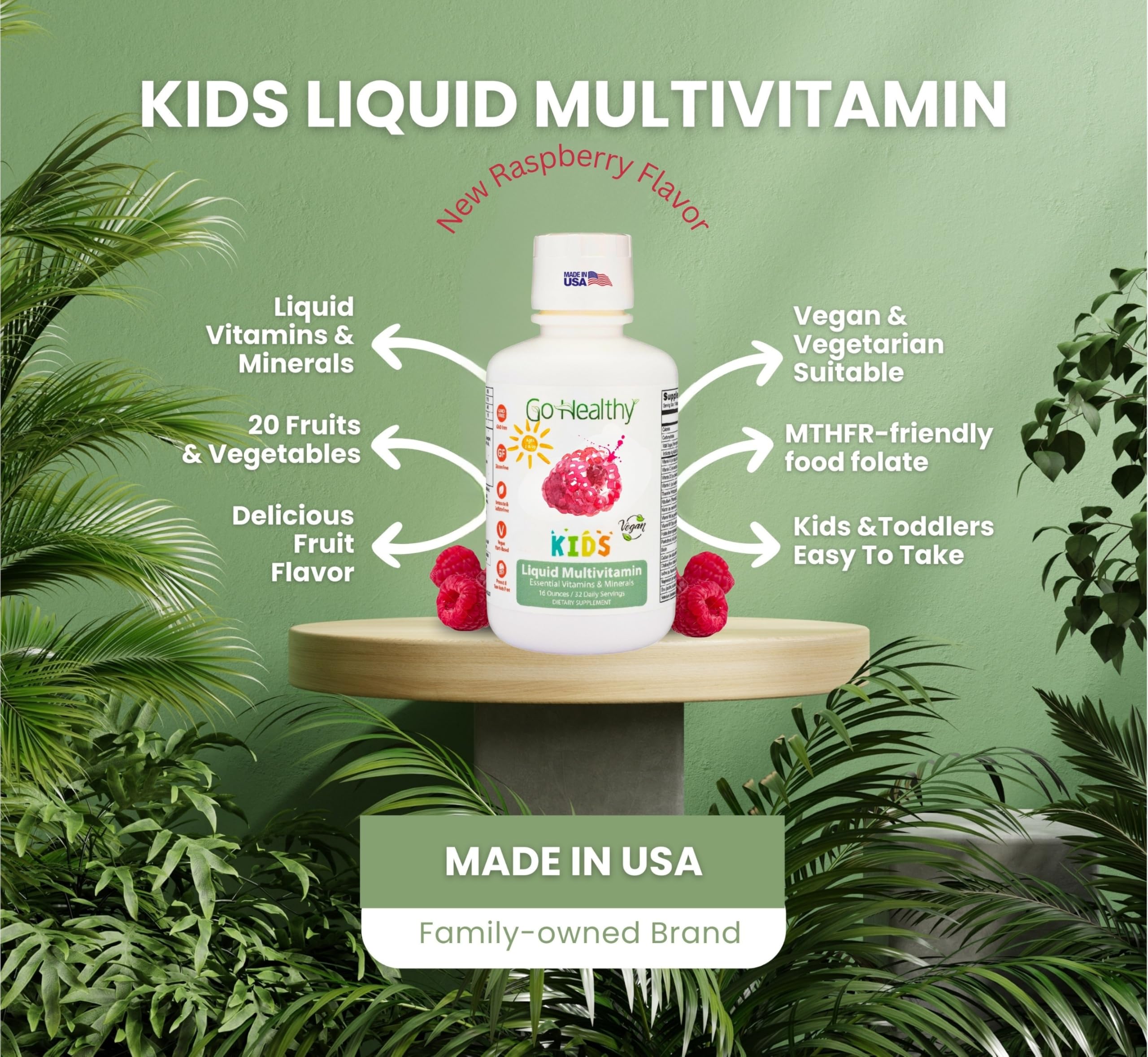 Go Healthy Kids Immunity boost blend with zinc supports active kids