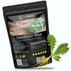 Go Nutra Dandelion Root Powder vegan, non-GMO and free from additives