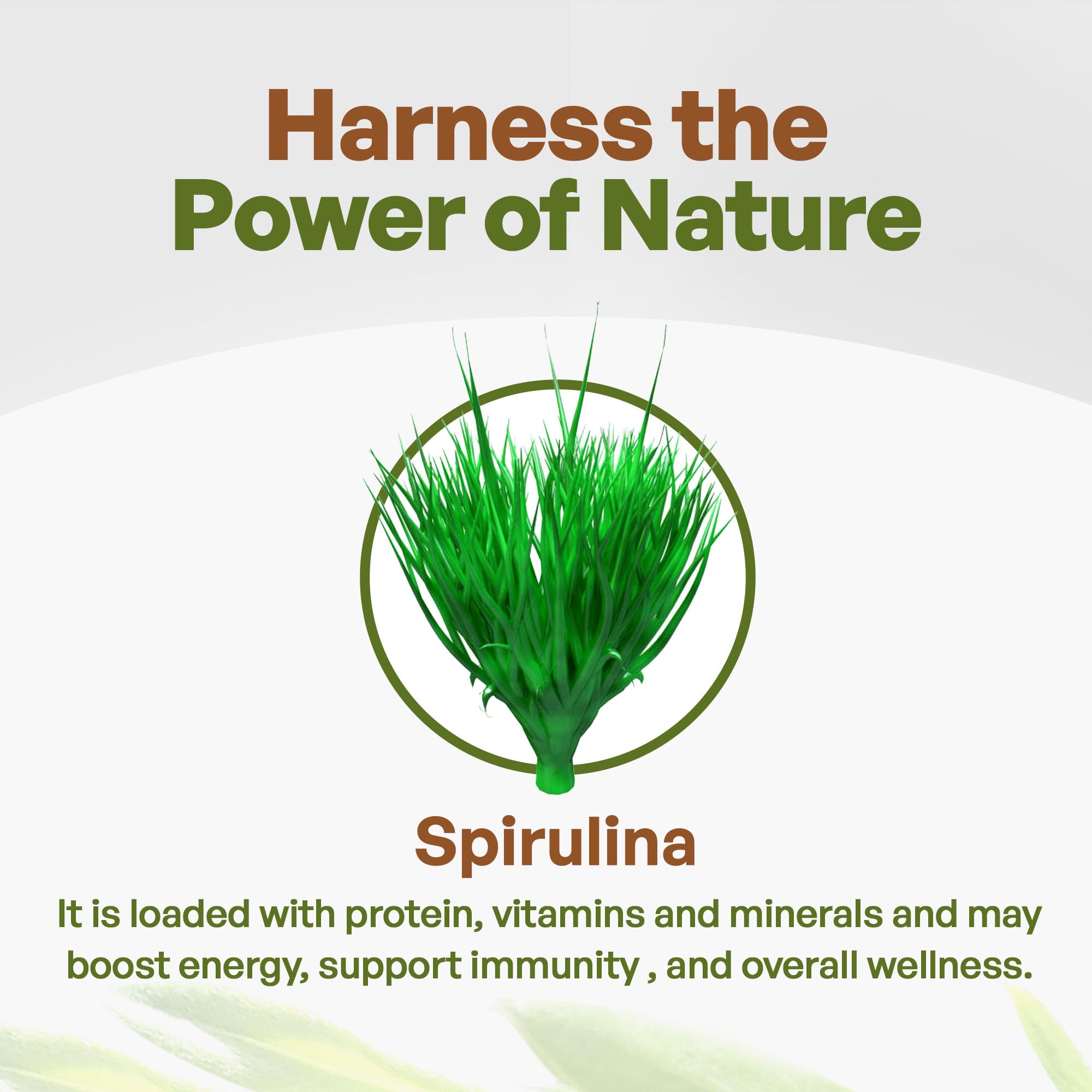 Go Nutra Spirulina bottle pour suggests easy, on-the-go dosage
