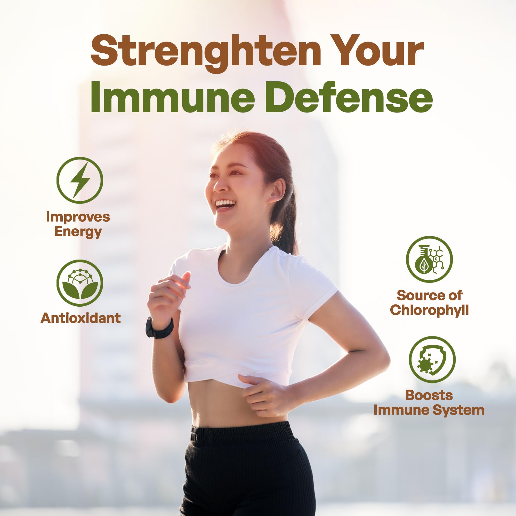 Go Nutra Spirulina label highlights vegan and non-GMO credentials