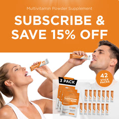 Travel-ready vitamin stick for Go Wise On The Go in flights or workouts