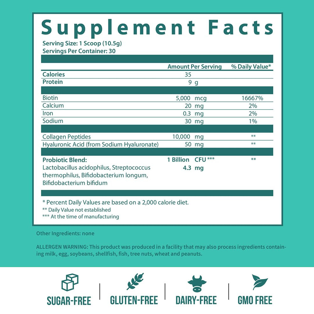 GOBIOTIX collagen added to coffee or smoothie for daily routine.