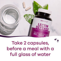 GoBiotix Lectin Defense ingredients blend emphasizes non GMO gluten free formula