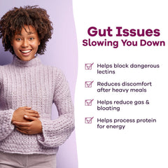 GoBiotix Lectin Defense label close up with supplement details