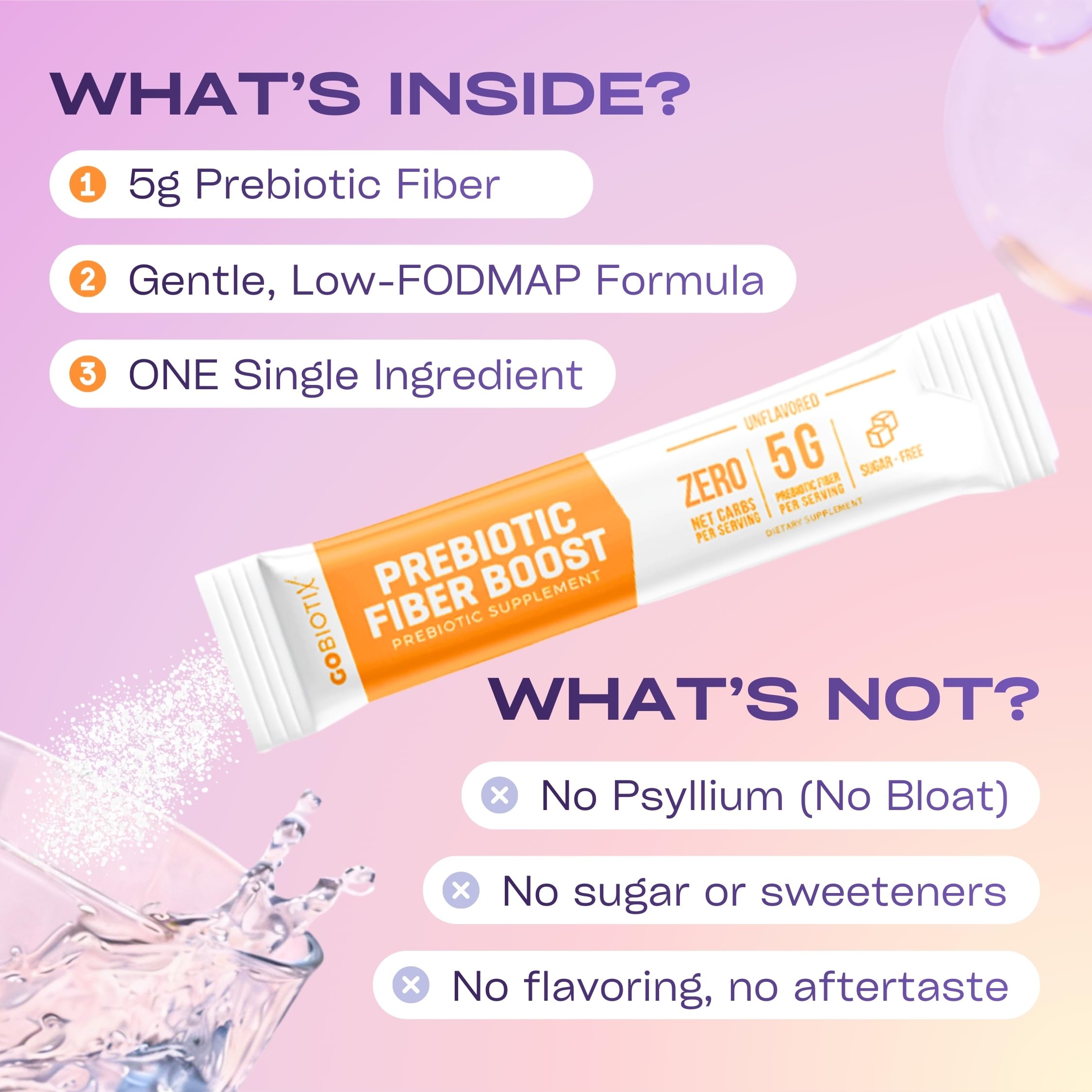 GoBiotix smooth mixing in coffee or smoothie without clumps.