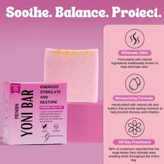 Goddess Of The Sea uses aloe, chamomile, peppermint for gentle care.