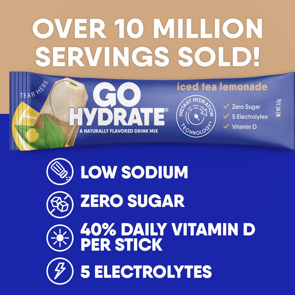 GoHydrate Celtic sea salt electrolytes powering daily hydration