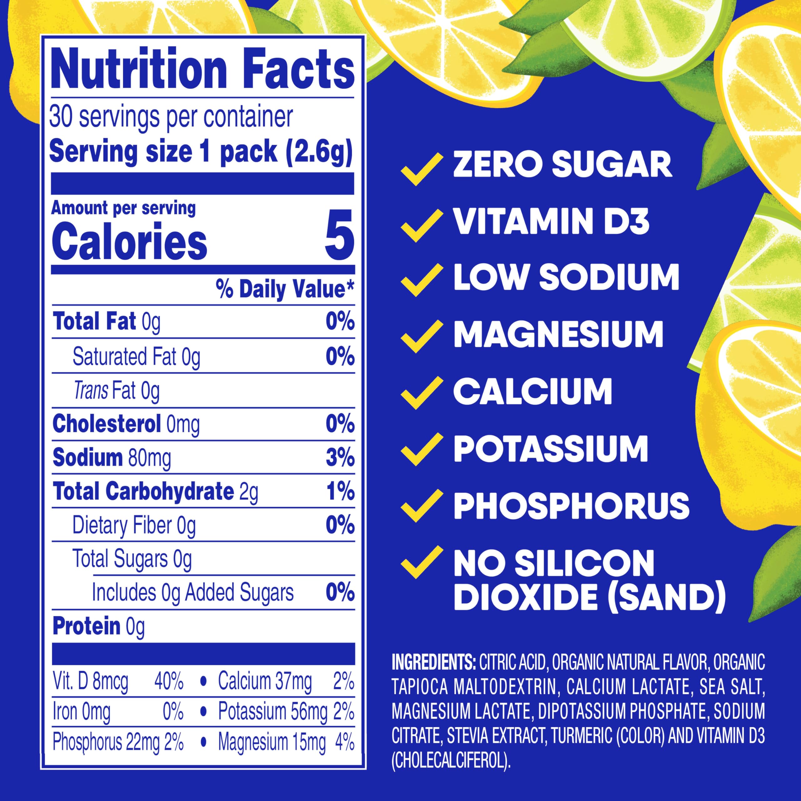 GoHydrate natural Celtic sea salt supports balanced electrolyte intake.