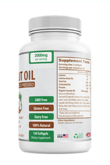 Going Vegan coconut oil capsules bottle display demonstrates convenient daily use.