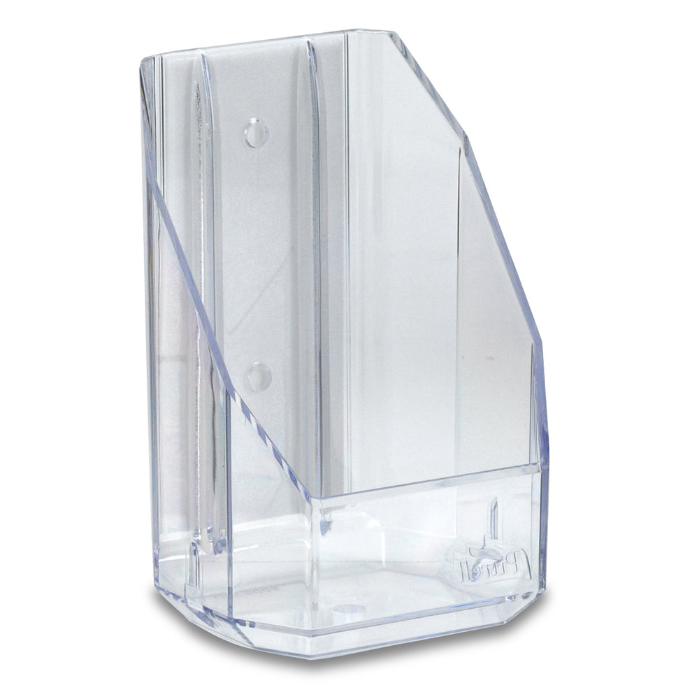Gojo Places compact wall-mount bottle bracket holding a 12 oz PURELL bottle for easy access.