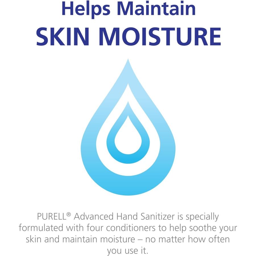 GOJO Purell foam in-use demonstrating quick hand hygiene.