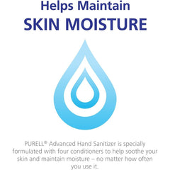 GOJO Purell foam in-use demonstrating quick hand hygiene.