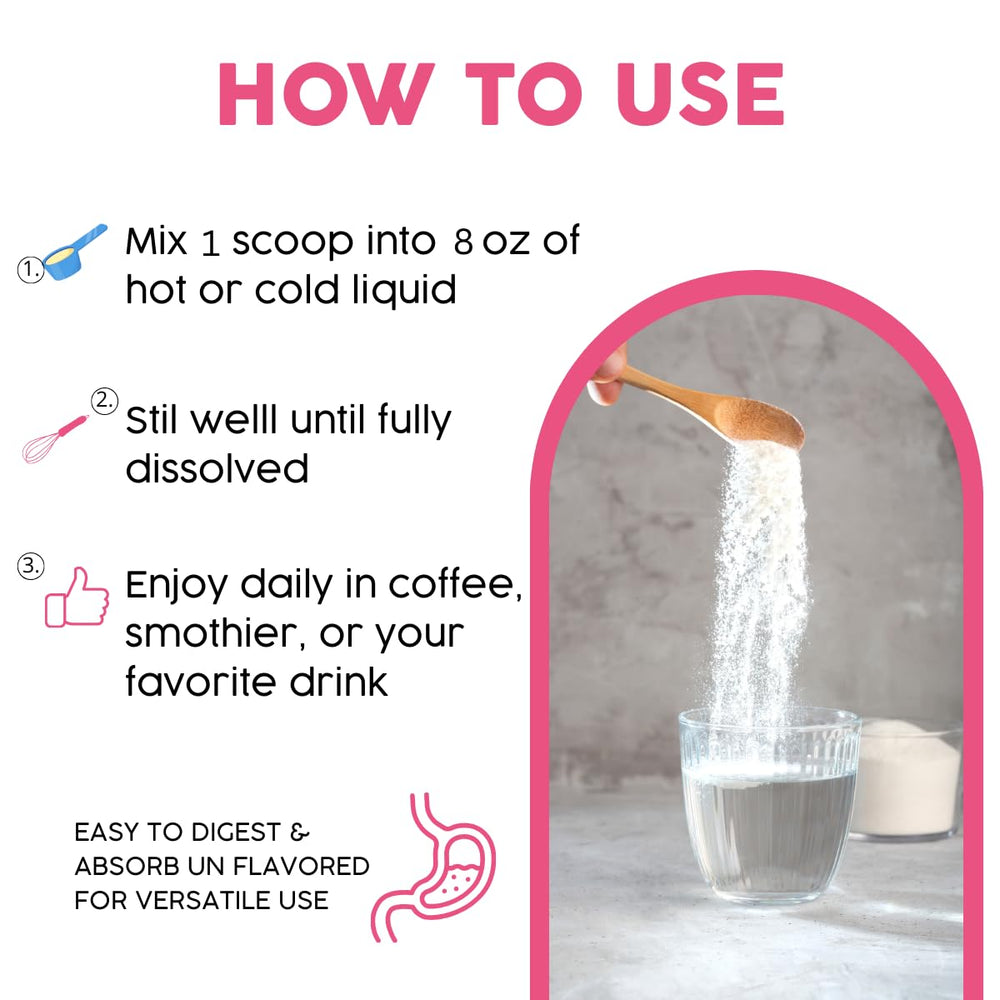 Gold Vital Life beverage mix supports skin radiance and hair strength