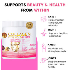 Gold Vital Life hair and nails focus helps strength and shine.