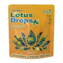 Golden Lotus Drops bulk bag display for office or classroom use