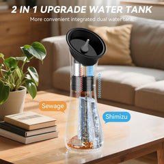 GOLFOEE ear cleaner offers three pressure modes and nine spray configurations.