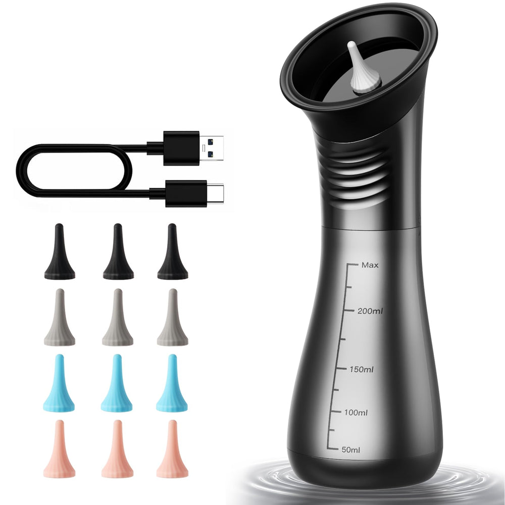 GOLFOEE ear cleaner dual water tank supports clean water management during cleaning.
