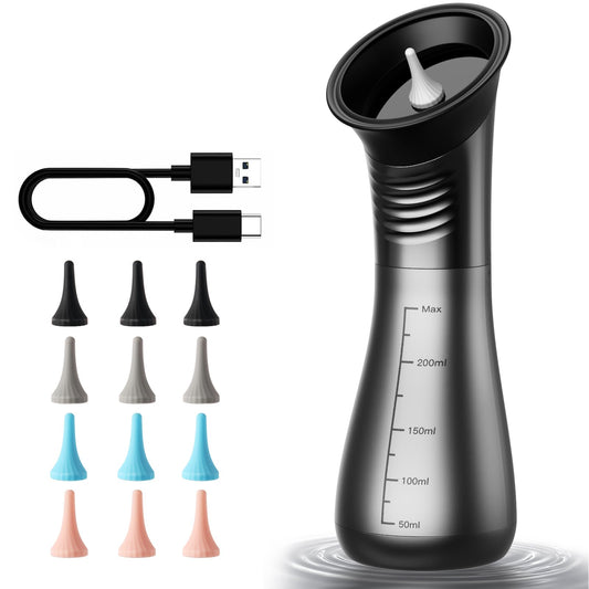 GOLFOEE ear cleaner dual water tank supports clean water management during cleaning.