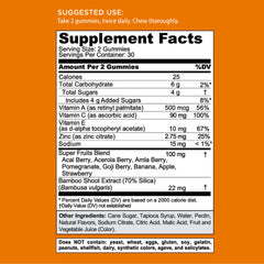 Goli Superfruits bamboo silica ingredient visual.