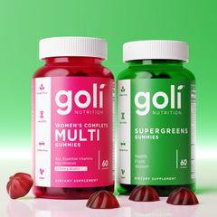Goli vegan pectin gummies, gluten-free and non-GMO for everyday wellness.