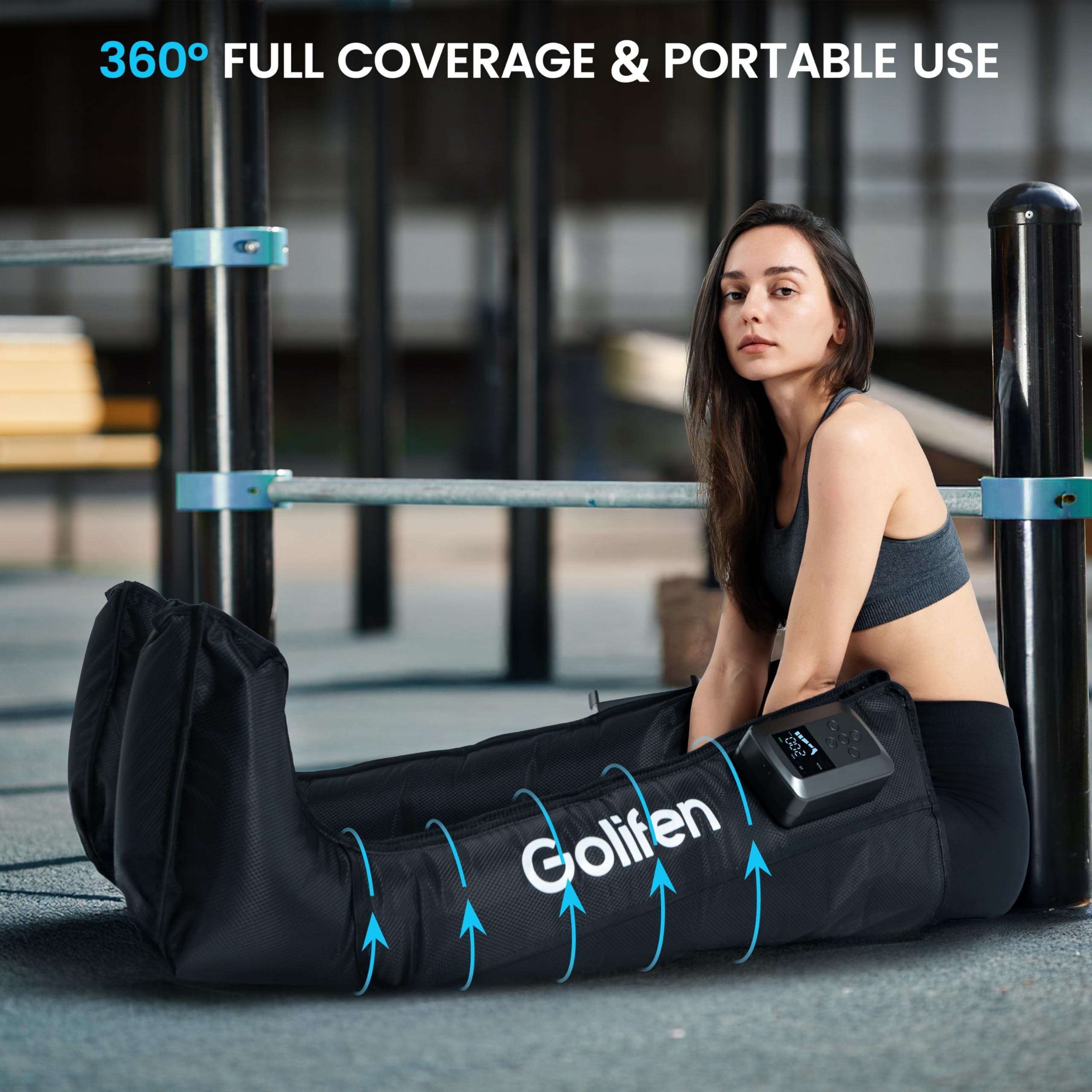 golifen battery-powered massager ensures long runtime during sessions.