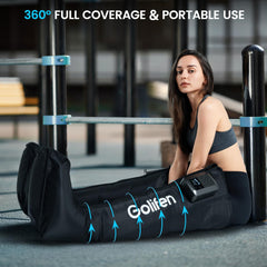 golifen battery-powered massager ensures long runtime during sessions.