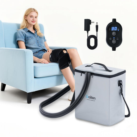 Golifen cold therapy machine front view for home use