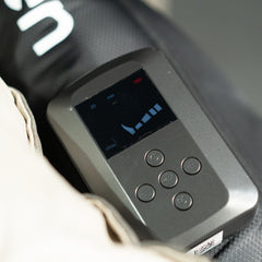 golifen five-air-chamber system delivers full-leg coverage during massage