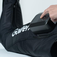 golifen leg compression massager controller showing mode settings for customization