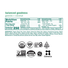 GoMacro granola coconut bar close-up showcases plant-based protein for energy