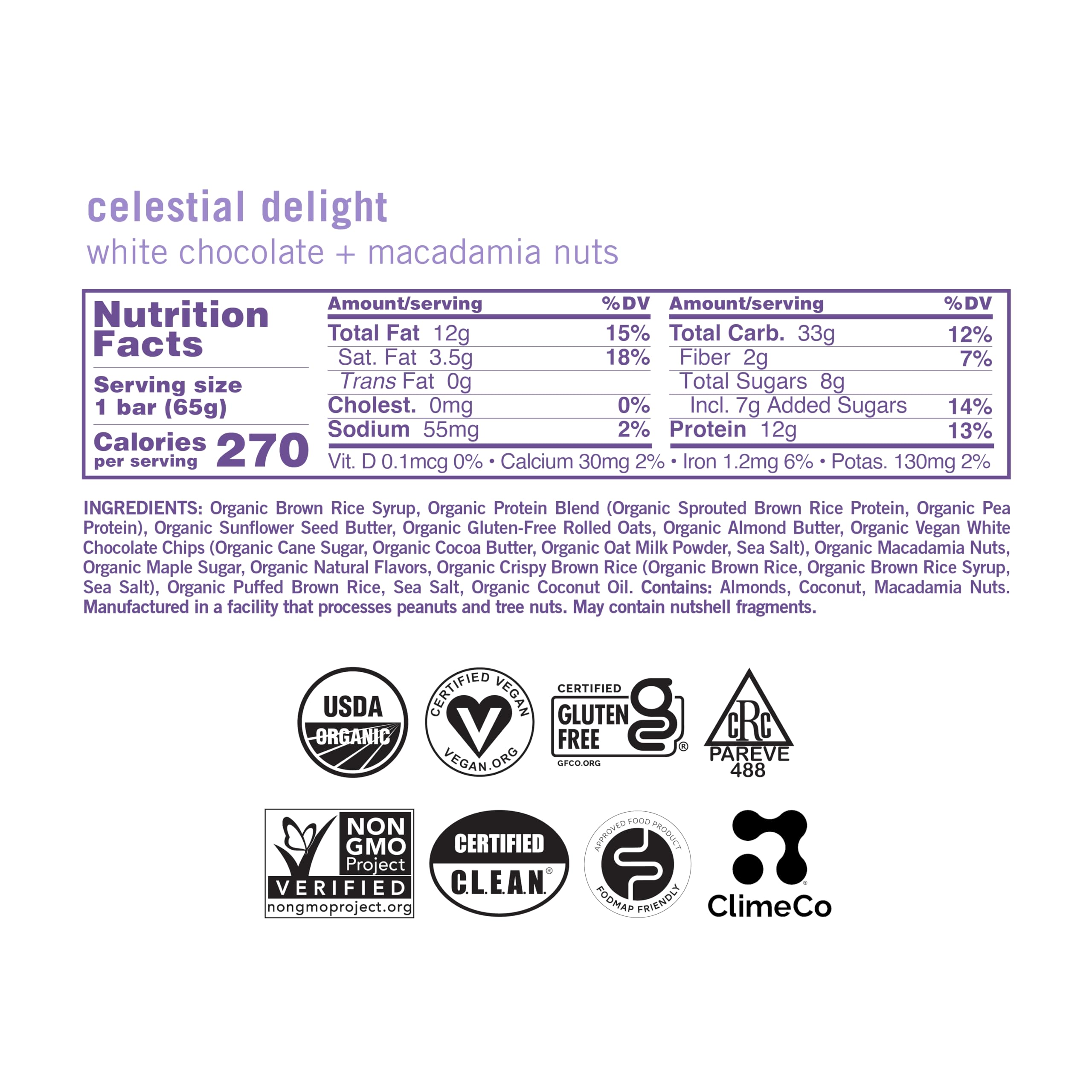 GoMacro MacroBar 12-count box offers convenient on-the-go nourishment with organic ingredients.