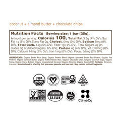 GoMacro MacroBar Mini packaging front, convenient grab-and-go vegan snack for travel.