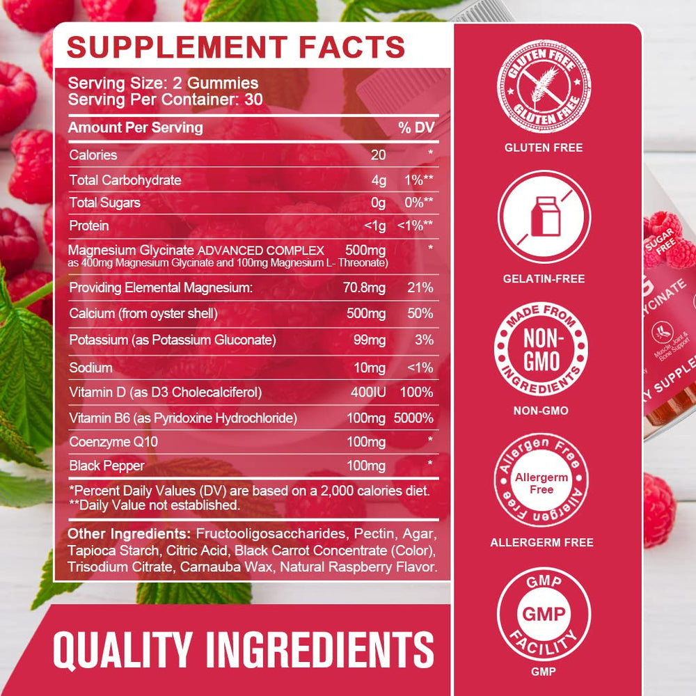 GONGOTA gummies pour scene suggests easy daily magnesium intake.