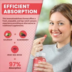 GONGOTA soursop gummies label detail highlights high extract per serving.