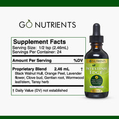 Go Nutrients Intestinal Edge daily drops use in water or juice