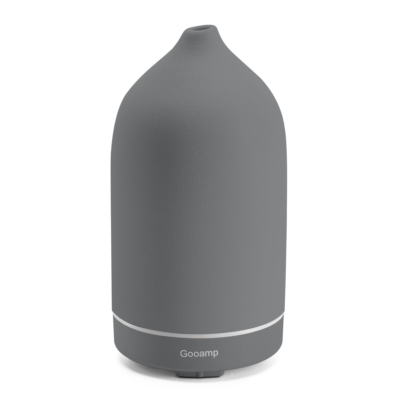 Gooamp 200ML ceramic diffuser top view emitting a delicate aroma for a calm space.